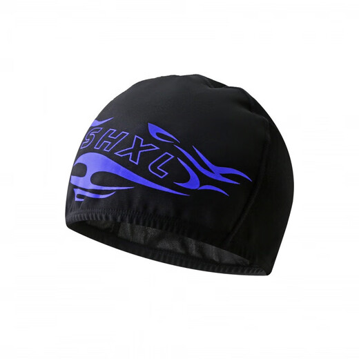 Xu Qixing swimming trunks three-piece set swimming equipment complete set of men's anti-embarrassment swimming trunks plus size swimming goggles swimming cap swimming blue fire boxer briefs three-piece set 6XL recommended weight 220-235Jin Jin is equal to 0.5 kg