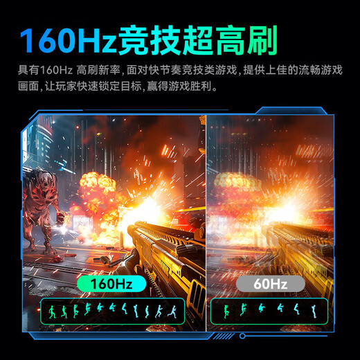 Titan Legion 4K-Dual-Mode-Monitor, 27-Zoll-FastIPS-Computer mit geringem Blaulicht, 144-Hz-High-Brush-Display, HDR400, externes PS5-Rotationslift-Spiel, neues Produkt, 4K, nativ, 160 Hz, E-Sport, P2710V