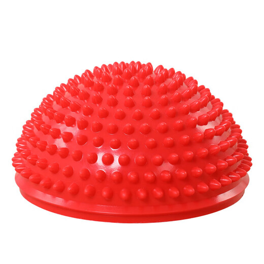 Durian ball semi-circle balance ball kindergarten sensory training equipment early education teaching aids crossing the river stone children's tactile home semi-circle durian ball blue 1 exercise balance ability I massage without tingling