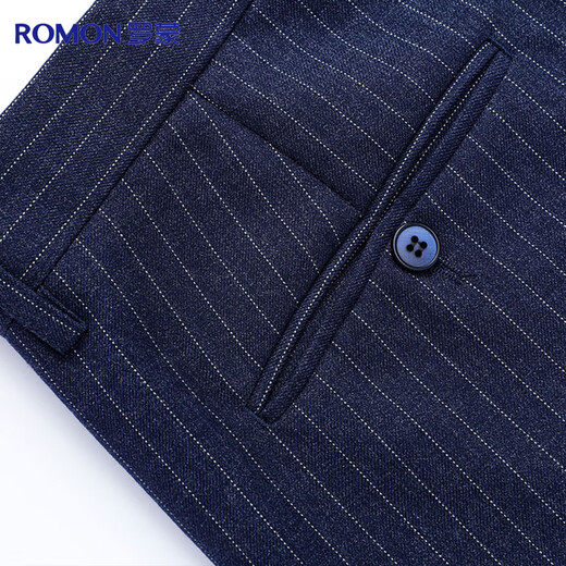 Lomon suit suit, men's business casual striped wedding dress, slim professional interview workwear, groomsmen's clothing, groom's clothing