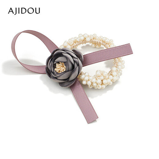 AJIDOU Ajidou offline mall same style fashionable imitation pearl rose hair band birthday gift for girlfriend and wife