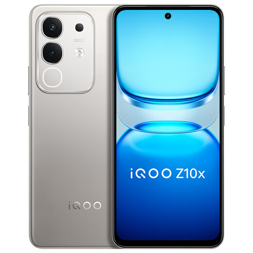 VivoiQOO Z10x mobile phone Dimensity 7300 state subsidy new 5G mobile phone 6500mAh ultra-thin blue ocean battery student e-sports gaming phone Yueyan Titanium 8GB+128GB event exclusive version