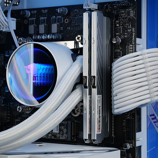 MSI Family Bucket U5 230F/i5 14600K/5060/5060TI/5070 host AI designer desktop game e-sports machine assembly computer host DIY assembly machine 12400F+3050丨一