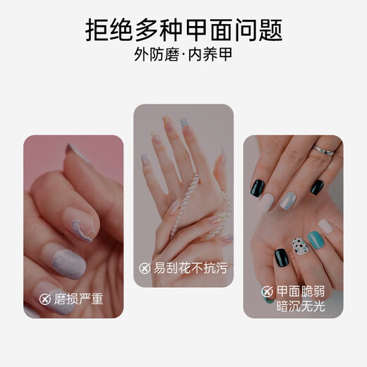 Sweet Color Nail Polish Base Polish Transparent Bright Nail Function Nutrition 2025 New Quick-drying Nail Polish Gift for Girlfriend