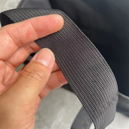 MieLanat thickened canvas portable tool bag large capacity portable wear-resistant and durable storage bag electrician repair extra thick black medium size