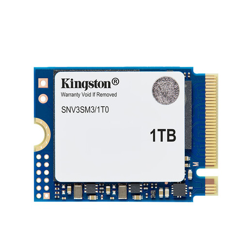 金士顿（Kingston）1TB SSD固态硬盘 2230 M.2(NVMe PCIe 4.0×4) NV3 适配SteamDeck/ROG ALLY掌上游戏机、笔记本