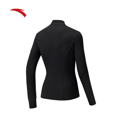 ANTA Small Waist Fishbone Jacket丨Amber Streamer Sports Style Jacket Women's Winter New Knitted Stand-Collar Top