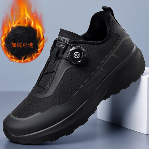 Wanwan transfronterizando zapatos de moda 2025 zapatos de verano zapatos para hombres casuales al aire libre zapatos de tela transpirable ls3527 zapatos individuales negros 38