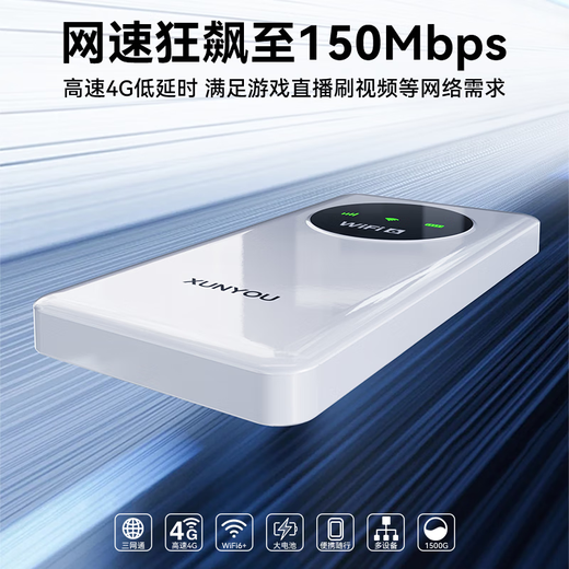 Cool Wing wifi portátil multired universal inalámbrico sin tarjeta wi-fi6 enrutador 4G montado en el automóvil Internet móvil ilimitado portátil de alta velocidad universal universal 2025 5GXY Extreme Edition Batería de larga duración de 10000 mAh + carga y publicación de pedidos de doble uso de Internet (tráfico de 1500G) transmisión en vivo de drama y artefacto de transmisión de video