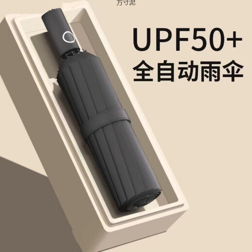 60-rib folding umbrella, automatic wind-proof, rain-proof, sun-proof and wind-proof parasol, 60-rib wind-resistant umbrella stand, pink-fully automatic