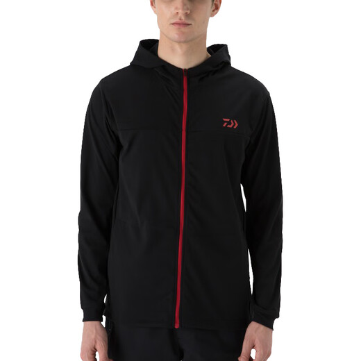 DAIWA DE-53008 thin cardigan summer men's fishing wear hooded outdoor sunshade sulfur color L