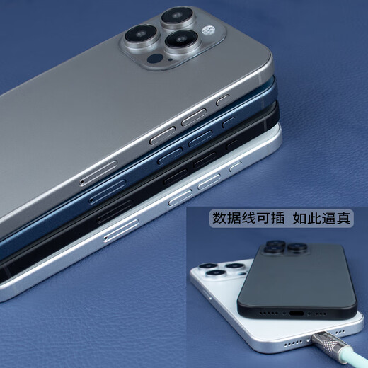 Black soil model machine mobile phone next day delivery suitable for Apple iphone15promax simulation model machine handover machine special mobile phone prototype machine 15Promax-black (glass screen) black screen model