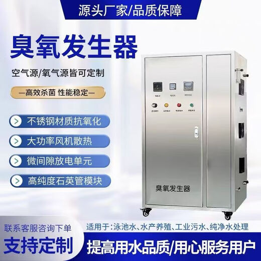 Jesas ozone generator high concentration ozone machine swimming pool water aquaculture water sewage pipe water supply space air sterilization and deodorization equipment F03-50G air source