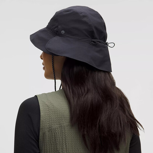 lululemon丨UV-Protective self-storage fisherman hat LU9CK4S black L/XL