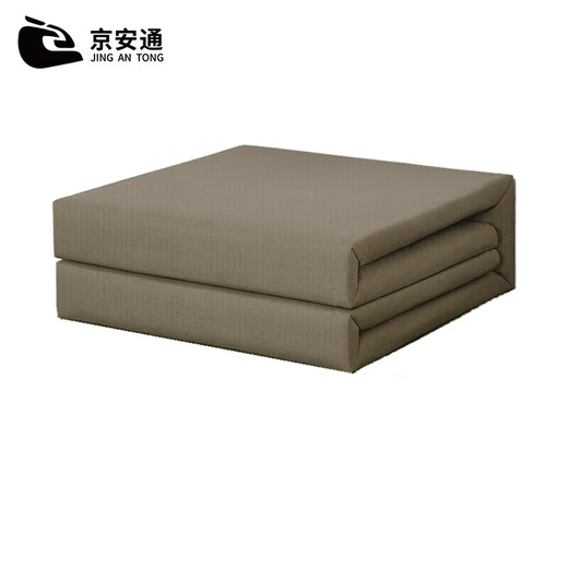 Jingantong housekeeping fixed quilt three-fold quilt housekeeping quilt can be covered and folded military training tofu block military green