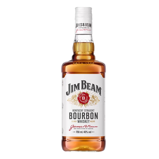 金宾（Jim Beam）郎家园洋酒金宾白占边美国波本威士忌酒700ml