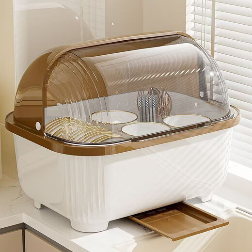 Centennial Zhenghe bowl and chopsticks storage box drain bowl rack dish rack kitchen cupboard with lid dish storage box home dish rack