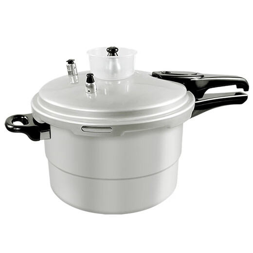 Thickened explosion-proof pressure cooker gas induction cooker dual-purpose explosion-proof home commercial hotel pressure cooker aluminum alloy induction cooker universal for 5-8 people 26cm 9L