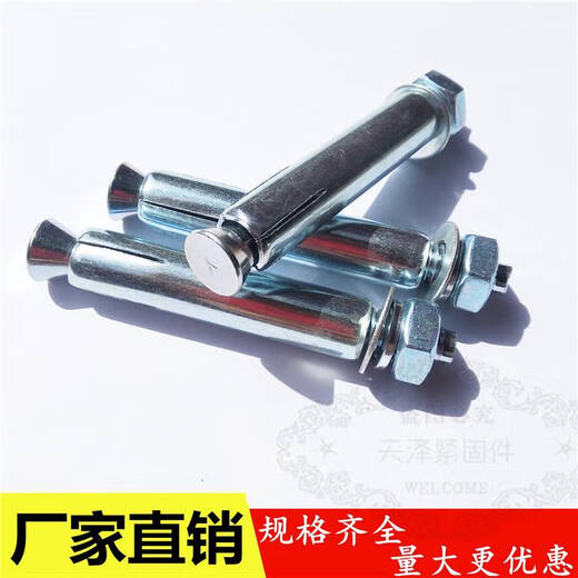 Yusenyi Expansion Screw Expansion Wire Extended Expansion Nail Extended Peng Expansion Wire 810 Galvanized Expansion Bolt 10*12035