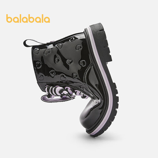 Balabala children's shoes children's boots Martin boots girls 2025 new autumn and winter short boots Sanrio IP 208425141019