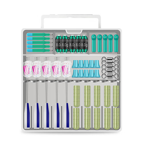 5 sets of big things space bean set silicone lead floating seat main line fishing complete set of fishing gear accessories big things set box XL# (5#-8# line)