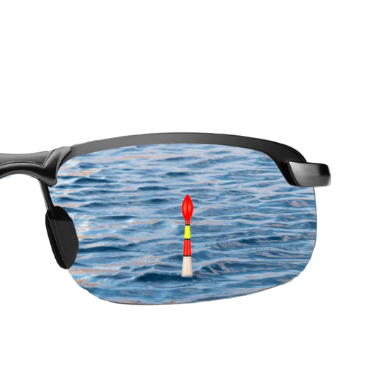 LISM German technology special polarized glasses for fishing and floating, men's lake shooting and fishing, watching fish and underwater artifact, black model, clear fishing special mirror, can see 1-3 meters underwater