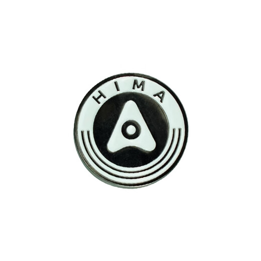 HIMA Asking the World Brooch Hongmeng Zhixing Badge Car Employee Badge Customized Badge Work Number Plate Hongmeng Zhixing Brooch (Circular Magnetic Suction)