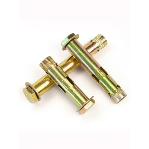 Thousand-speed wheel galvanized external hexagonal internal expansion screw built-in expansion bolt pull-out expansion screw M8*60 (50 pieces)