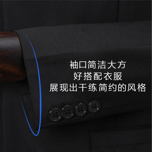 GOKU men's tunic suit Chinese style Tang suit men's suit suit teenagers Chinese style stand collar black jacket national trend tunic suit + long-sleeved shirt + black trousers L recommended 105-120 Jin Jin equals 0.5 kg