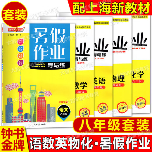 Zhongshu Sommer Hausaufgaben Anleitung und praktizieren chinesische Mathematik Englische Physik und Chemie 678/Klasse 678/Klasse 1st/Klasse 1st/Klasse 2. Semester Sommer -Hausaufgaben -Kenntnis