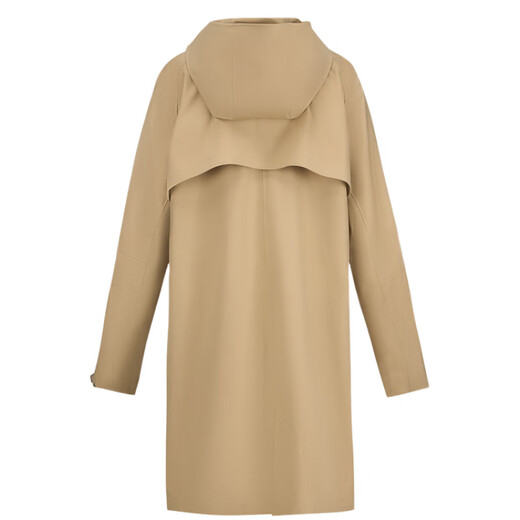 Descente Dualis Urban Commuter Trench Cabinet Trench Coat Veste Veste Br-brun pour femmes XL