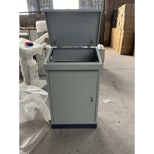 Operating console plc control cabinet control box touch screen electrical control cabinet assembly distribution cabinet piano-type operating console front and rear double doors 100 108 50 double mounting plate