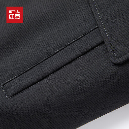 Red bean jacket men's business casual lapel spring and autumn 2025 new style young and middle-aged simple versatile workwear jacket