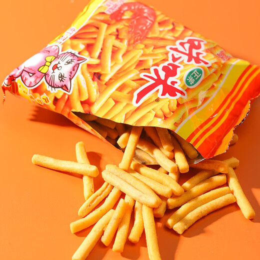 Childhood Aftertaste Aishang Mimi Shrimp Crackers Multi-Pack Casual Snacks Nostalgic Snacks Puffed Food Gift Box Full Box 40 Packs of Shrimp Crackers