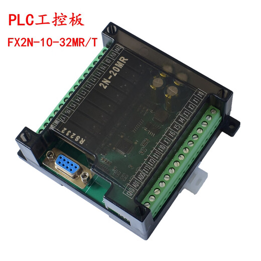 Plc industrial control board domestic controller fx2n-10/14/20/24/32/mr/mt serial port programmable simple single board FX2N-20MT none