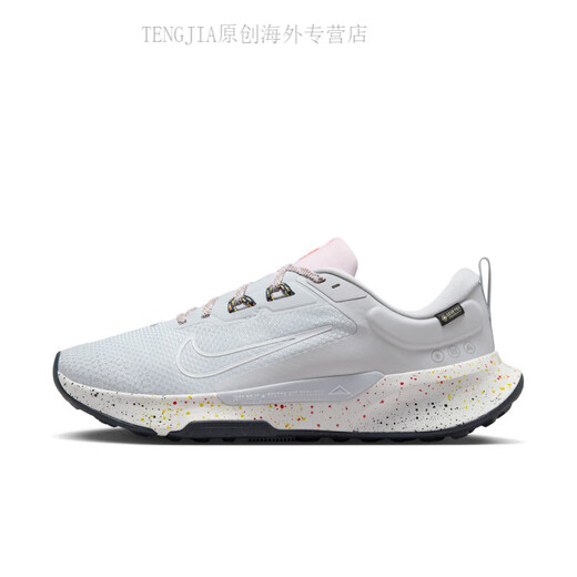 耐克（NIKE）JUNIER TRAIL 2 GORE-TEX防水男子越野跑步鞋HM9734 002白金色/白/神秘焰火色/泡沫粉 36.5