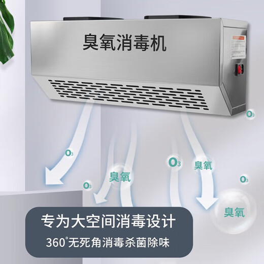 EVANLEY German ozone generator sterilizer household air purifier industrial food factory car sterilization and formaldehyde removal wall-mounted model-industrial special 5g/h (50 square meters) remote control