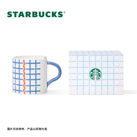 Starbucks Cup Return to Campus Series Mug Desktop Coffee Cup High-Looking Water Cup Gift for Men and Women Mug Gift Box 370ml