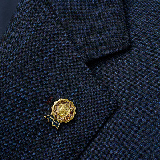 Anniversary Bird Suit Men's Suit Shopping Mall Autumn Men's Business Formal Plaid Suit Jacket and Trousers for Men Blue with Red Multi-line Plaid 46 A(170/92) /Please note the waist or trousers