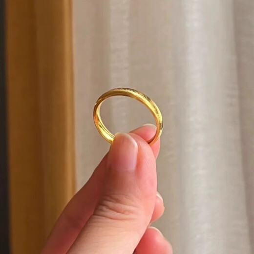 GAUSS CARLER old phoenix gold-plated silver ring ring fashionable 5G glossy cat eye ring women's 24K ring 0.01g same style cat eye No. 6 (US size)