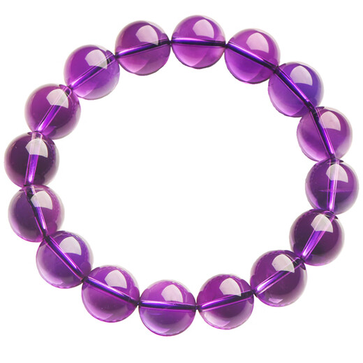 Amethyst bracelet one thing one picture boutique natural lavender amethyst deep violet transparent 1049 10.9mm