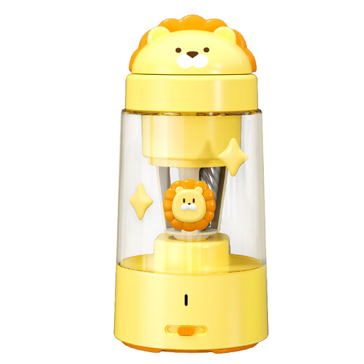 Zongmao's new fully automatic electric pencil sharpener, special pencil sharpener for primary school students, cartoon children's rechargeable pencil sharpener, bear head large diameter fully automatic pencil sharpener, English packaging without logo