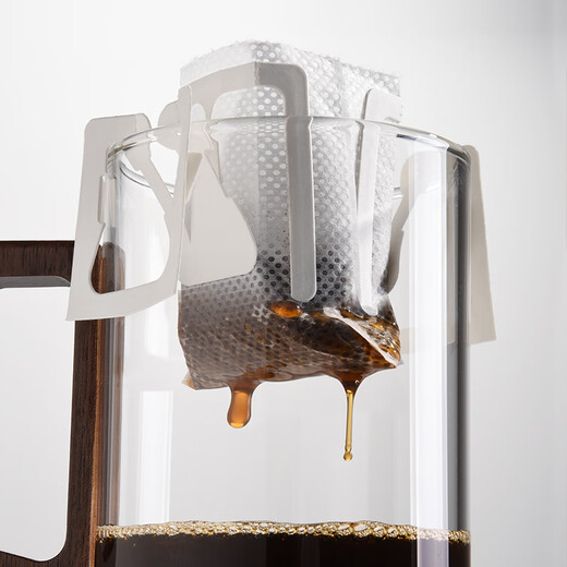 CLITON ear-hanging coffee filter paper, portable hand-brewed coffee powder filter, drip-type hand-brewed coffee powder filter bag, 50 sheets