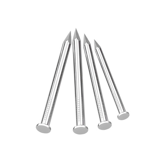 Qianspeed wheel special cement nails steel nails round nails iron nails small foreign nails carpentry nails wall nails concrete photo frame hanging picture nails white zinc 30mm (about 220 pieces/pack)