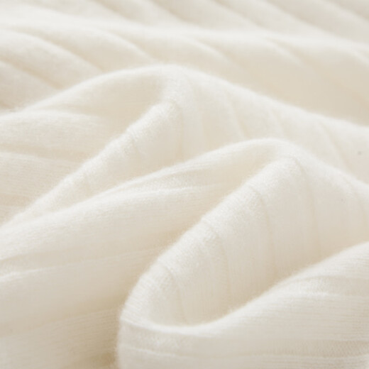 Pash 25 New Cashmere Sweater Women's 100 Cashmere Navy Collar Loose Casual Knitted Autumn and Winter Sweater PS-155 White L (120-150Jin Jin equals 0.5 kg)