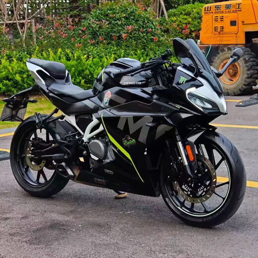 Shikun Chunfeng 250SR sports car 450SR two-cylinder water-cooled motorcycle NK250 street car road race party race heavy machine sports car black