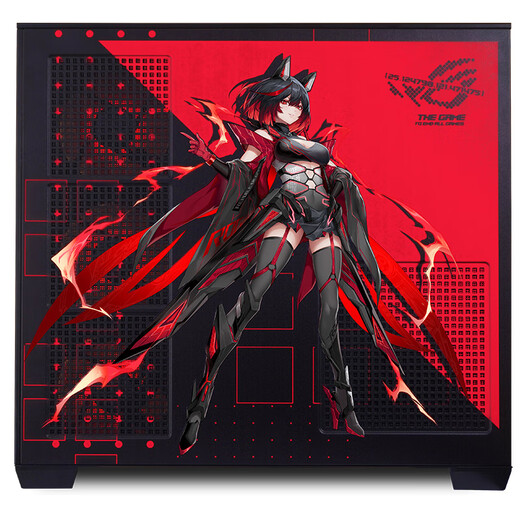 ASUS ROG family bucket Intel 265KF/RTX5070Ti/RTX5080 assembled computer host graphics card 3A e-sports game design rendering AIDIY desktop host complete machine with three 265KF+RTX5070Ti