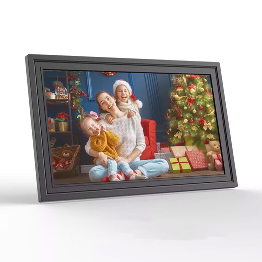 10-inch high-definition smart touch screen cloud photo frame electronic photo album wireless network mobile phone remote transmission + 15.6-inch black 32G memory + 64G memory card