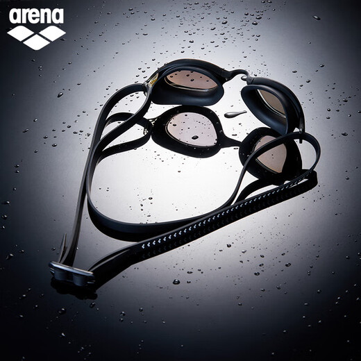 Arena's 25-year new swimming goggles for men and women, classic series, fashionable high-definition large field of view coated fitness swimming goggles, pink and white (PKWH)