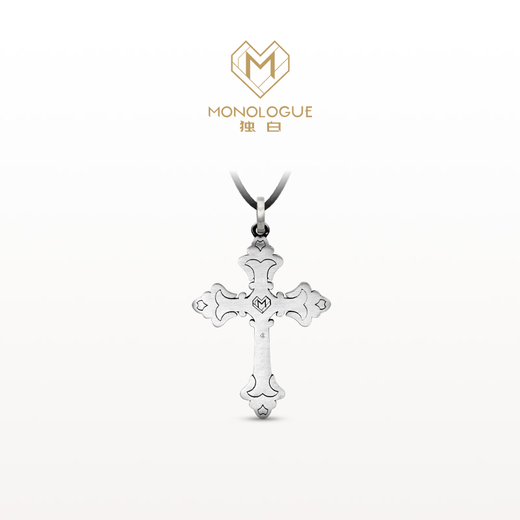 MONOLOGUE Monologue Europa Rhapsody Cross Gem Pendant MJ26 Birthday Gift Premium Classic Couple Cross Pendant